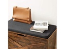 VASAGLE Truhe zum Sitzen 76 x 40 x 48 cm, Braun