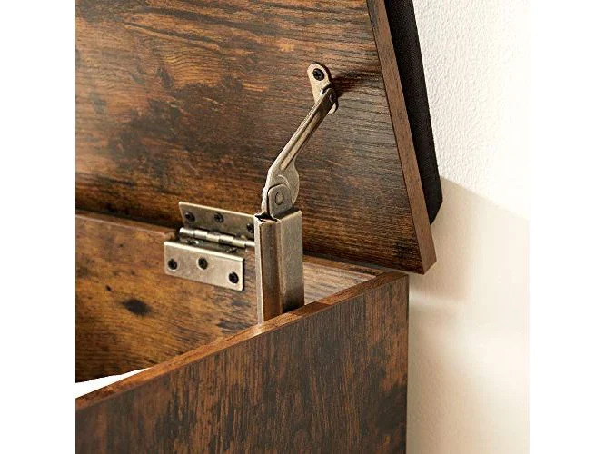VASAGLE Truhe zum Sitzen 76 x 40 x 48 cm, Braun