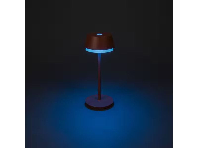Konstsmide USB-Tischleuchte Lyon Terracotta, 2700-4000 K / RGB dimmbar