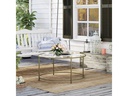 VASAGLE Couchtisch 84 x 45.5 cm, Gold