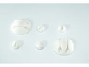 Schönenberger Kabelhalterungen 2 x Ø 35 mm, 4 x Ø 15 mm, Weiss