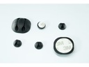 Schönenberger Kabelhalterungen 2 x Ø 35 mm, 4 x Ø 15 mm, Schwarz