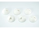 Schönenberger Beans Kabelhalterungen, Ø 29 mm, Weiss
