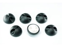 Schönenberger Beans Kabelhalterungen, Ø 29 mm, Schwarz