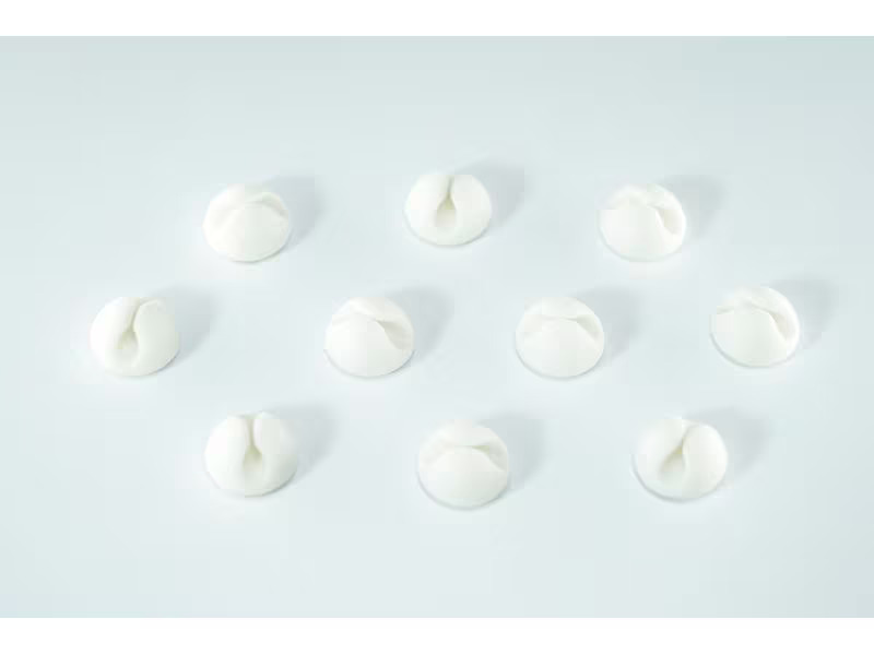 Schönenberger Beans Kabelhalterungen, Ø 15 mm, Weiss