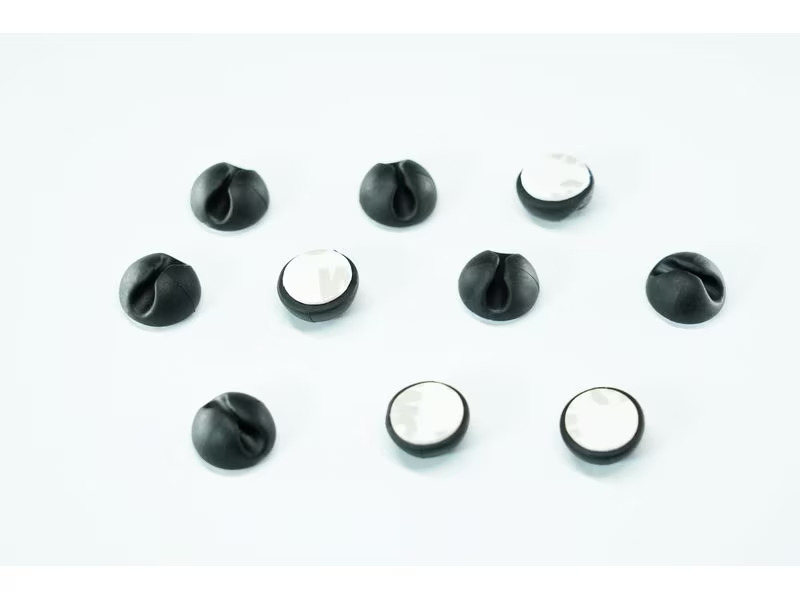 Schönenberger Beans Kabelhalterungen, Ø 15 mm, Schwarz