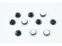Schönenberger Beans Kabelhalterungen, Ø 15 mm, Schwarz