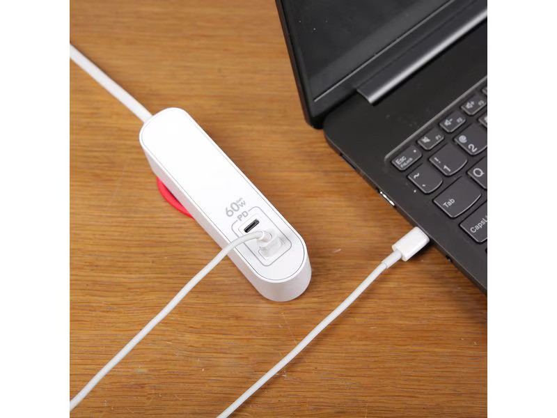 SKROSS Steckdosenleiste Travel Station, 1xEU-Dose, 2xUSB-C, 1.5 m