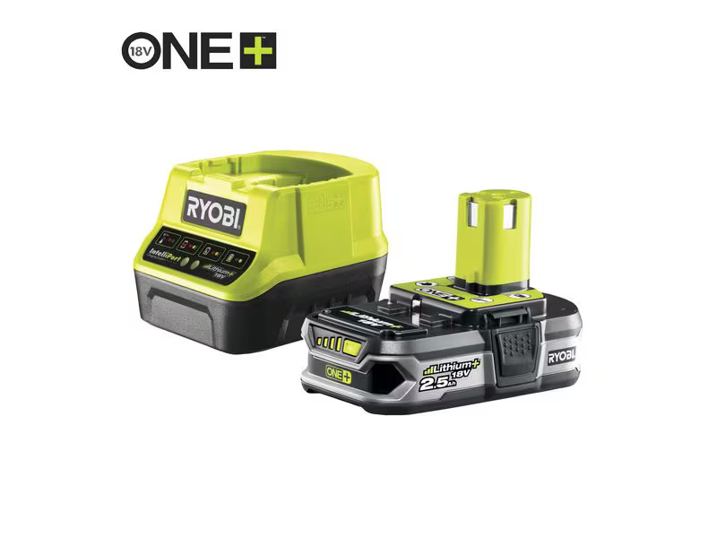Ryobi Garten Akku-Starterset RC18120-125, 2.5 Ah