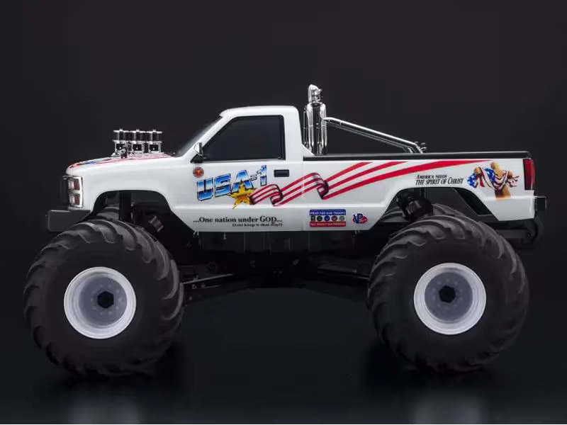 Kyosho Monster Truck USA-1 VE, 4WD ARTR, 1:8