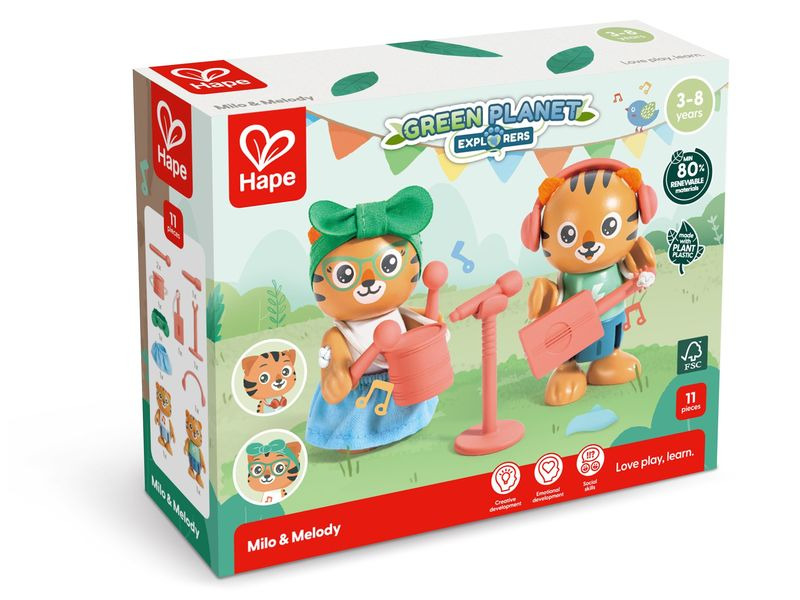 Hape Spielfigurenset Milo &amp; Melody