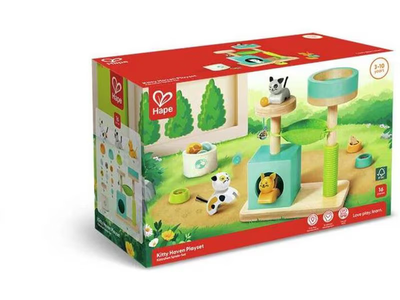 Hape Spielfigurenset Kitty Haven Playset