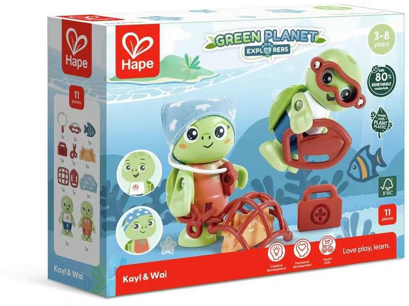 Hape Spielfigurenset Kayl &amp; Wai
