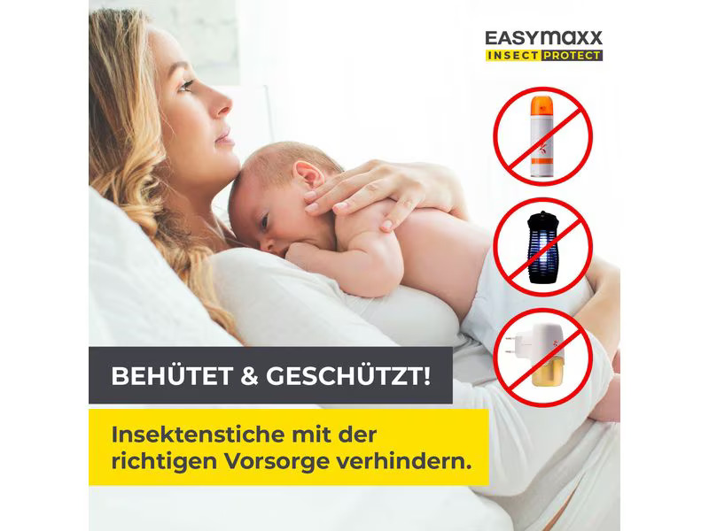 EASYmaxx Teleskop Insektenschutzgitter Weiss