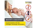 EASYmaxx Teleskop Insektenschutzgitter Weiss