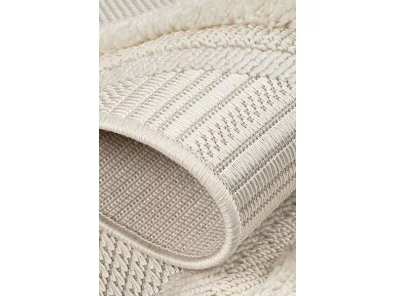 Conceptum Hypnose Teppich Bukle 6659 120 cm x 180 cm, Beige