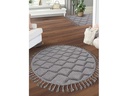 Conceptum Hypnose Teppich Beverly 2263 Ø 160 cm, Grau