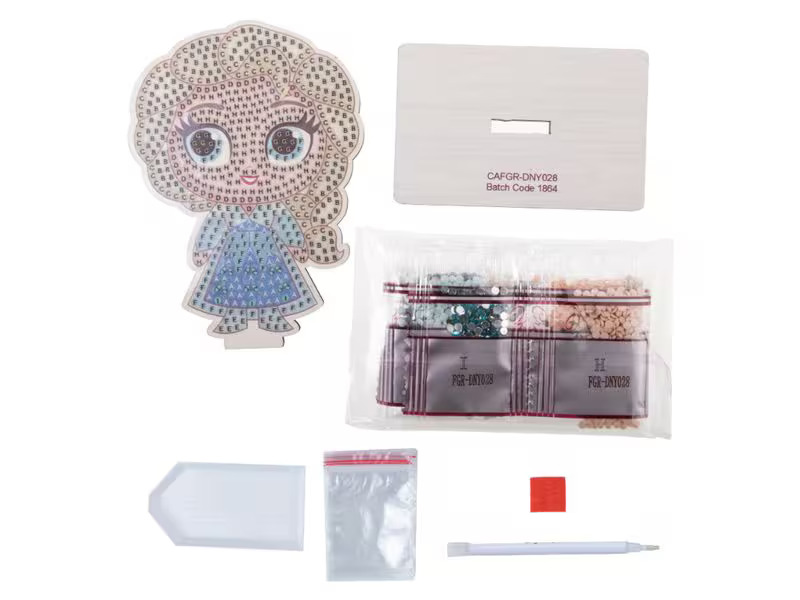 CRAFT Buddy Bastelset Crystal Art Buddies Elsa