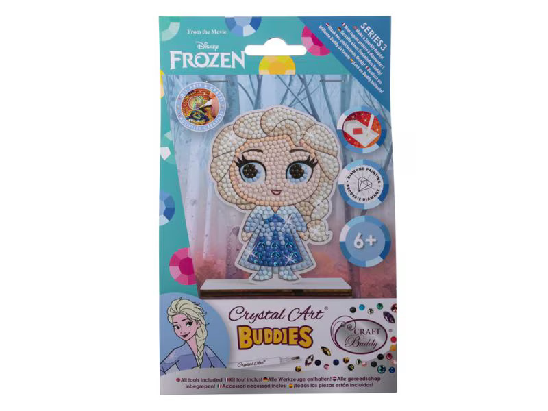 CRAFT Buddy Bastelset Crystal Art Buddies Elsa