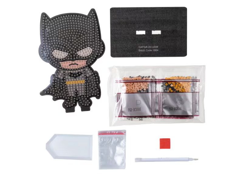 CRAFT Buddy Bastelset Crystal Art Buddies Batman