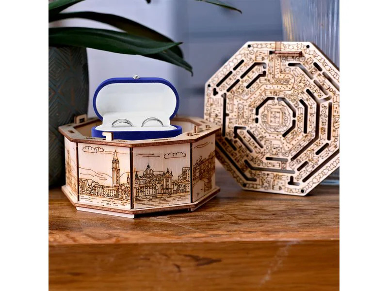 Escape Welt Rätselspiel Secret Box «Maze»