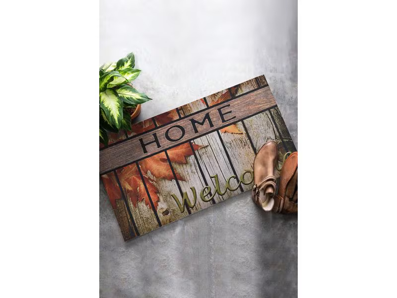 Conceptum Hypnose Fussmatte Herbst 40 cm x 60 cm, Braun
