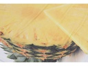 Foutastic Strandtuch Circle Ananas, Gelb; Weiss