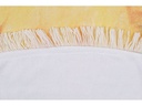 Foutastic Strandtuch Circle Ananas, Gelb; Weiss