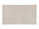 Foutastic Strandtuch Capri Schwarz; Weiss