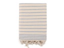Foutastic Strandtuch Capri Blau; Weiss