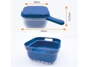 Livington Everclean Küchenreibe Chop It Basic Blau
