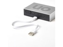 Lexon Digitalwecker Flip Premium Dunkelgrau