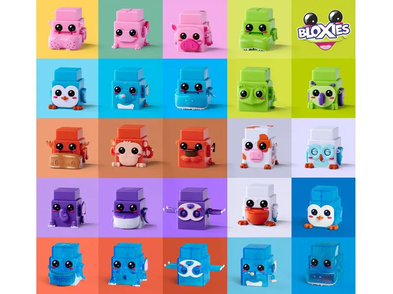 Simba Bloxies Spielfiguren Serie 1 4 Stück