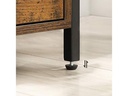 VASAGLE Nachttisch mit 2 Schubladen 45 x 45 x 60 cm, Braun/Schwarz