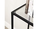 VASAGLE Konsolentisch 100 x 35 x 80 cm, Schwarz