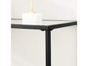 VASAGLE Konsolentisch 100 x 35 x 80 cm, Schwarz