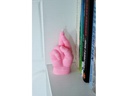 Mandatus Kerze Baby Crossed Fingers Candle Hand, Rosa