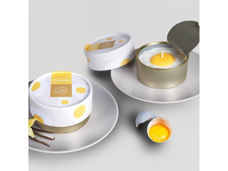 Mandatus Duftkerze Vanilla Egg Candle Can