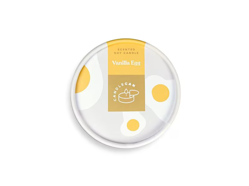Mandatus Duftkerze Vanilla Egg Candle Can