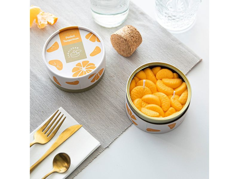Mandatus Duftkerze Peeled Tangerines Candle Can