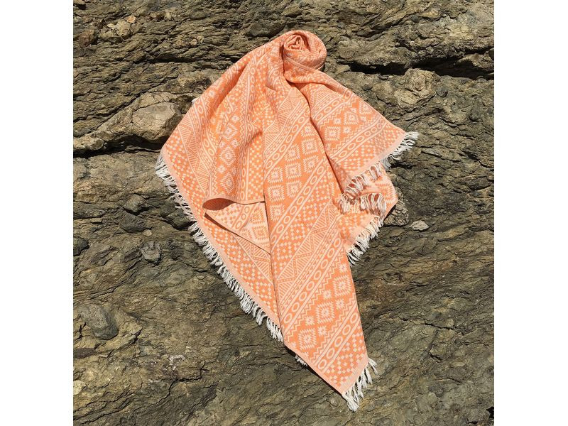 Foutastic Strandtuch Cicim Orange