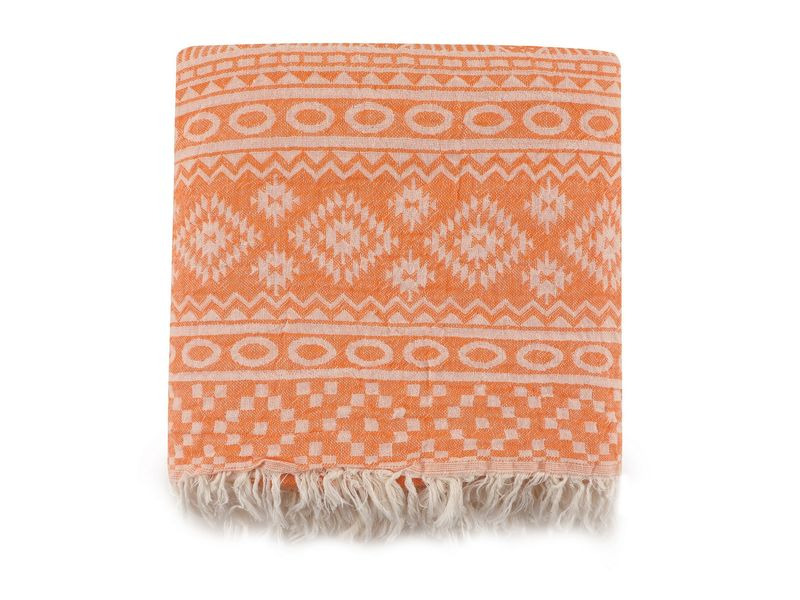 Foutastic Strandtuch Cicim Orange