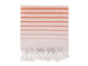 Foutastic Strandtuch Golge Orange; Weiss