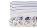 Foutastic Strandtuch Golge Blau; Weiss