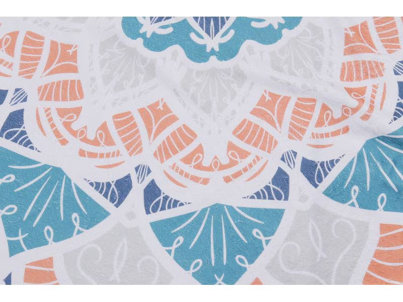 Foutastic Strandtuch Circle Ornamnet, Blau