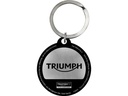 Nostalgic Art Schlüsselanhänger Triumph Ø 4 cm, Schwarz