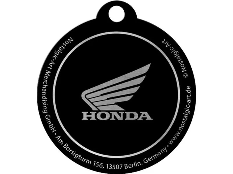 Nostalgic Art Schlüsselanhänger Honda Ø 4 cm, Rot