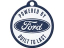 Nostalgic Art Schlüsselanhänger Ford Ø 4 cm, Blau/Weiss