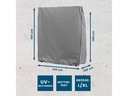 Hoberg Strandkorbabdeckung gross, 140 x 100 x 165 cm, grau