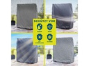 Hoberg Strandkorbabdeckung gross, 140 x 100 x 165 cm, grau